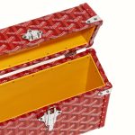 Goyard Cassette Trunk Bag Red - Image 5